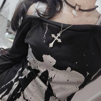 Y2K Fake Two-Piece Retro Top S - Medieval Renaissance Dress Women review and price