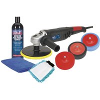 Sealey CPK03 Polisher 180mm an - Flashing Led Foam Sticks Party review and price