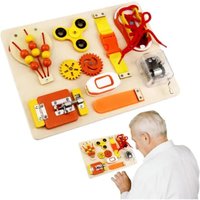 Montessori Wooden Busy Board T - Party Supplies review and price
