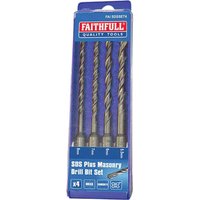 Faithfull 4 Piece SDS Plus Dri - Flashing Led Foam Sticks Party review and price