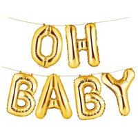Oh Baby ballon Goud (40CM) - Party Supplies review and price