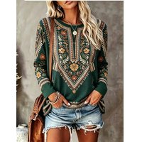 Women Crew Neck Long Sleeve T‑ - Medieval Renaissance Dress Women review and price