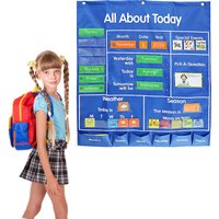 School Classroom Pocket Chart  - Party Supplies review and price