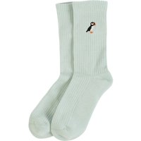 Save the Puffin Ribbed Bamboo  - Funny Chicken Leg Socks review and price