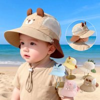 Cartoon Sunshade Baby Beach Ha - Spiderman Jumpsuit Kids review and price