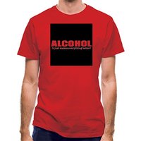 Alcohol It Just Makes Everythi - Flashing Led Foam Sticks Party review and price